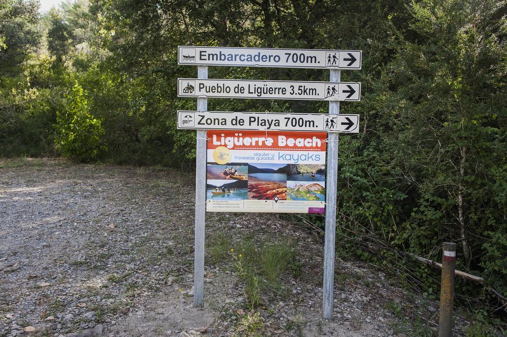 Camping & Bungalows Ligueerre De Cinca Buitenkant foto